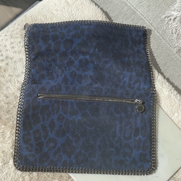 Stella McCarthy Falabella blue animal print Clutch - Picture 6 of 11